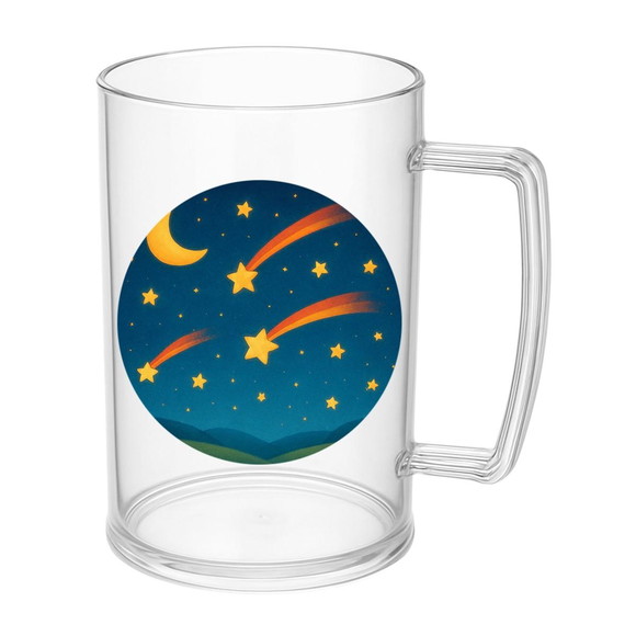 Caneca de Chopp Infantil Personalizada Estrelas Cadentes - Imagem 5