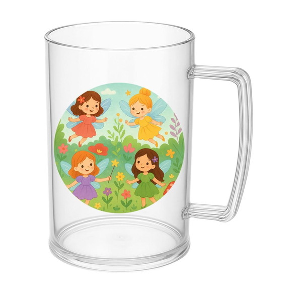 Caneca de Chopp Infantil Personalizada Fadas - Imagem 5