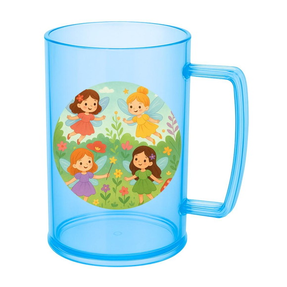 Caneca de Chopp Infantil Personalizada Fadas - Imagem 2