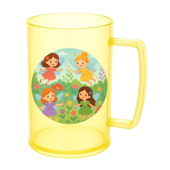 Caneca de Chopp Infantil Personalizada Fadas