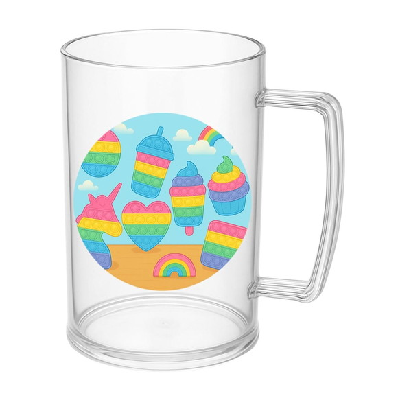 Caneca de Chopp Infantil Personalizada Fidget Toys - Imagem 5