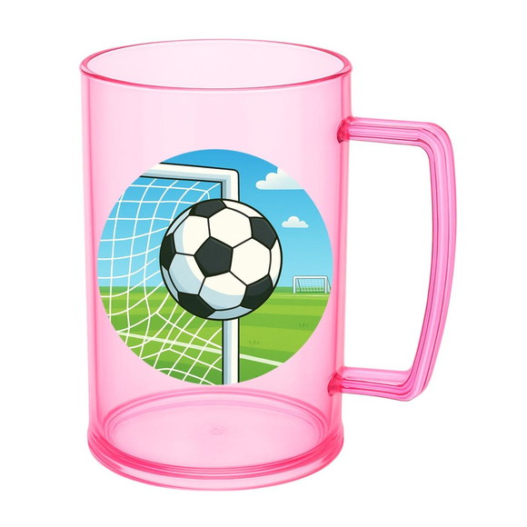 Caneca de Chopp Infantil Personalizada Futebol - Imagem 3