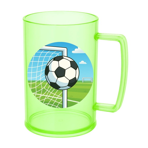 Caneca de Chopp Infantil Personalizada Futebol - Imagem 4