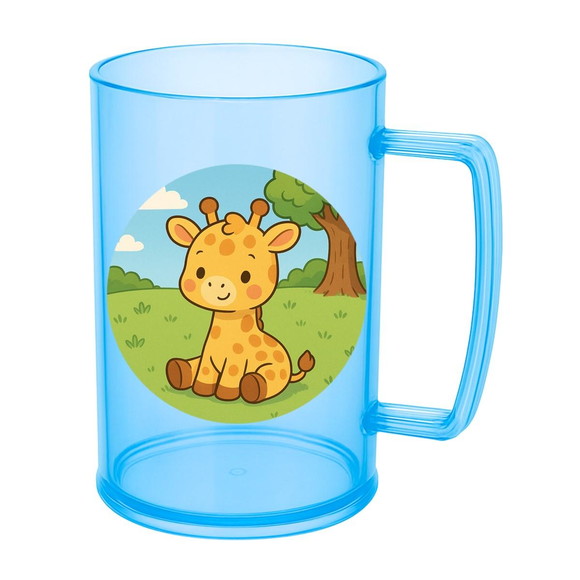 Caneca de Chopp Infantil Personalizada Girafinha Baby - Imagem 2