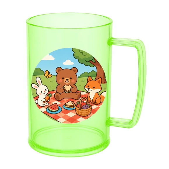 Caneca de Chopp Infantil Personalizada Picnic - Imagem 4
