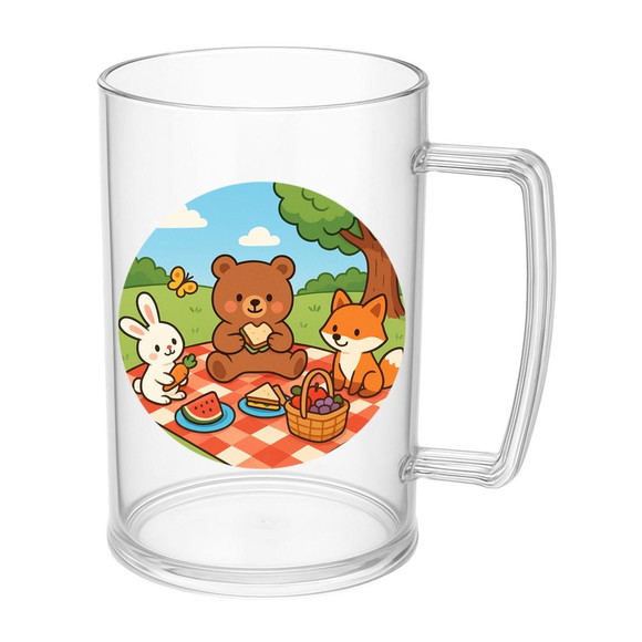 Caneca de Chopp Infantil Personalizada Picnic - Imagem 5