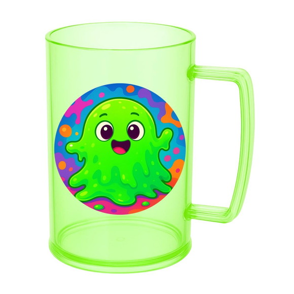 Caneca de Chopp Infantil Personalizada Slime - Imagem 4