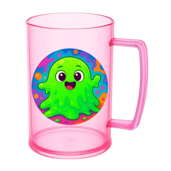 Caneca de Chopp Infantil Personalizada Slime - Imagem 3
