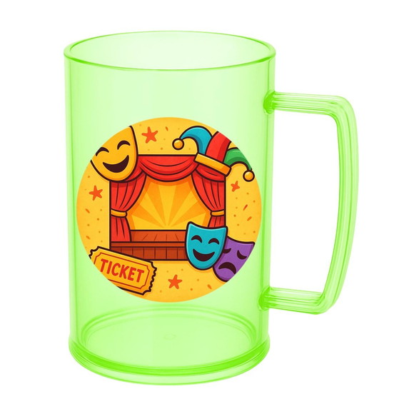 Caneca de Chopp Infantil Personalizada Teatro Infantil - Imagem 4