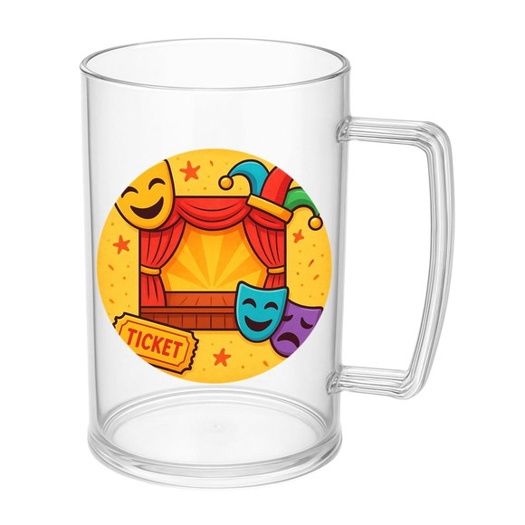 Caneca de Chopp Infantil Personalizada Teatro Infantil - Imagem 5
