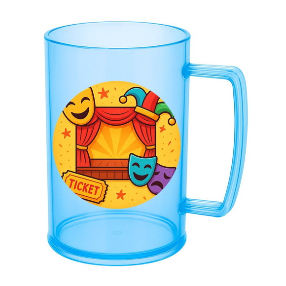 Caneca de Chopp Infantil Personalizada Teatro Infantil - Imagem 2