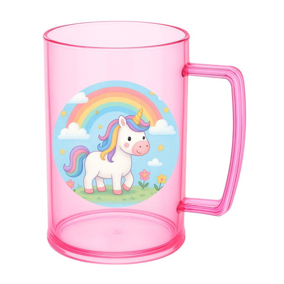 Caneca de Chopp Infantil Personalizada Unicórnio - Imagem 3
