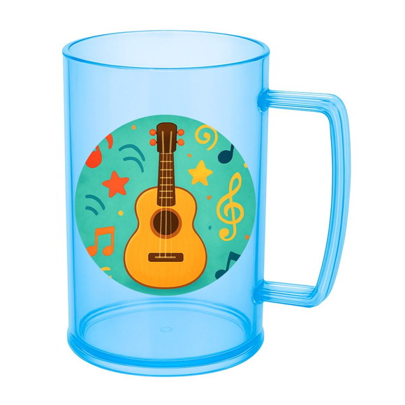 Caneca de Chopp Infantil Personalizada Violão - Imagem 2
