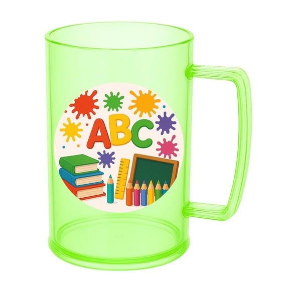 Caneca de Chopp Infantil Personalizada Volta às Aulas - Imagem 4