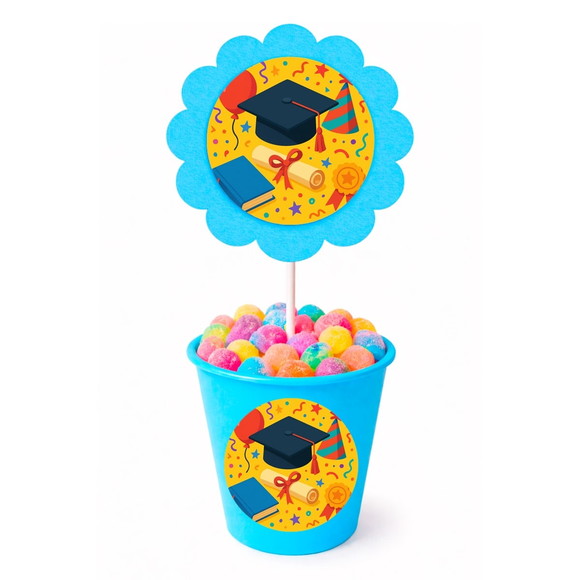 Centro de Mesa Flor Personalizado Formatura