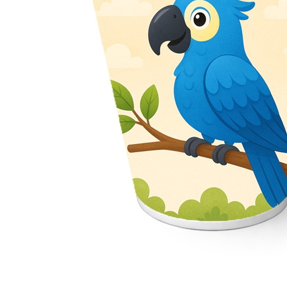 Copo de Papel Aniversário Festa Arara Azul - Imagem 5