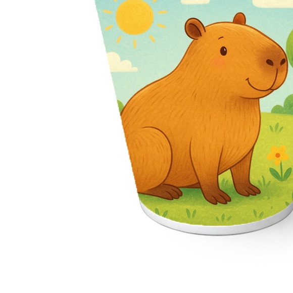 Copo de Papel Aniversário Festa Capivara - Imagem 5
