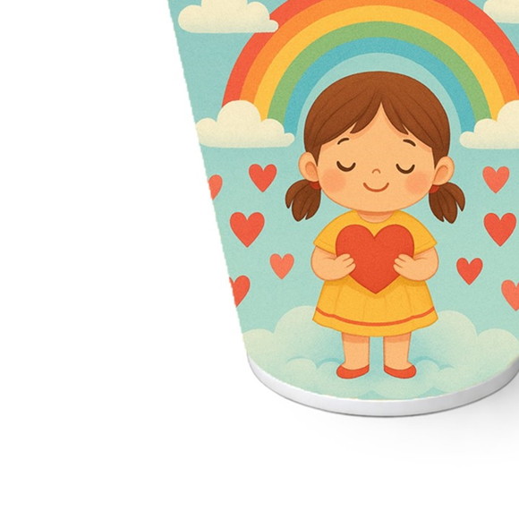 Copo de Papel Aniversário Festa Chuva de Amor - Imagem 5