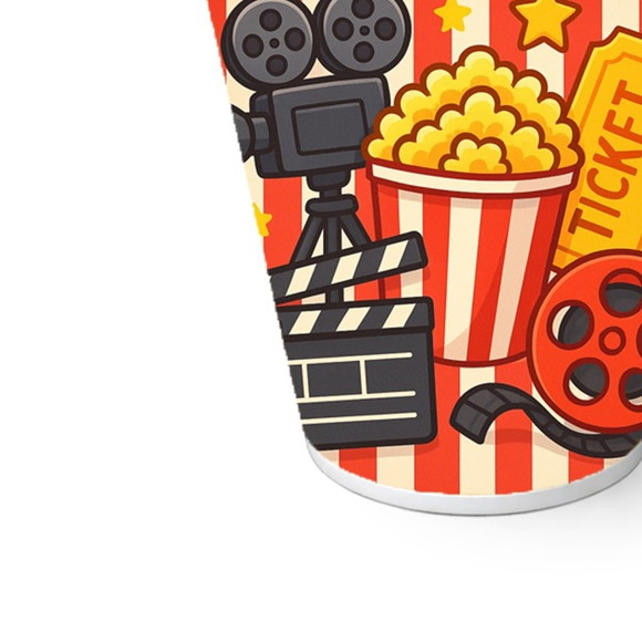 Copo de Papel Aniversário Festa Cinema - Imagem 5