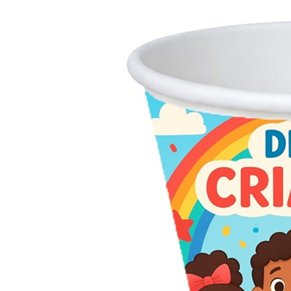 Copo de Papel Aniversário Festa Dia das Crianças - Imagem 4
