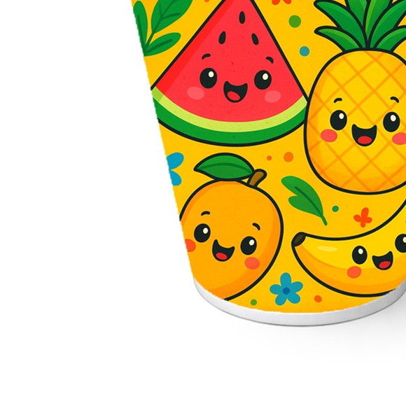 Copo de Papel Aniversário Festa Frutas Tropicais - Imagem 5