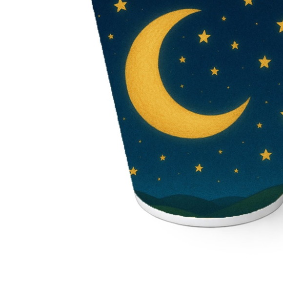 Copo de Papel Aniversário Festa Lua e Estrelas - Imagem 5