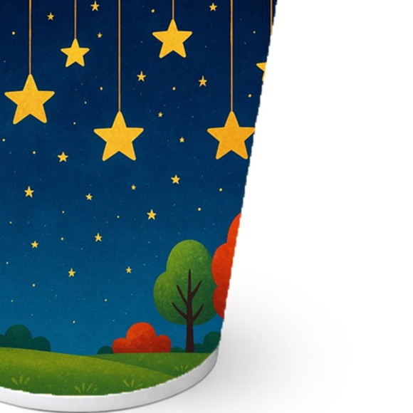 Copo de Papel Aniversário Festa Noite das Estrelas - Imagem 2