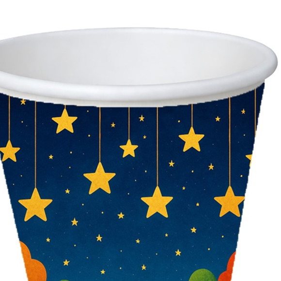 Copo de Papel Aniversário Festa Noite das Estrelas - Imagem 3