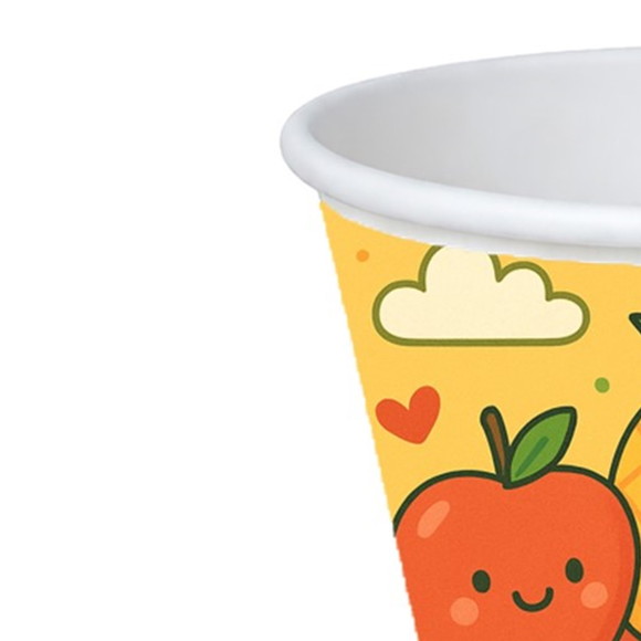 Copo de Papel Aniversário Festa Piquenique das Frutas - Imagem 4