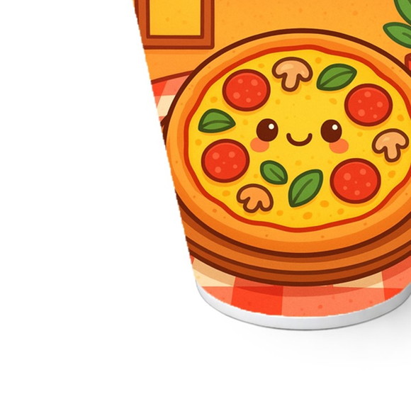 Copo de Papel Aniversário Festa Pizza Divertida - Imagem 5