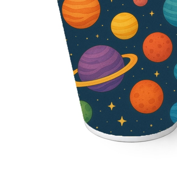 Copo de Papel Aniversário Festa Planetas Coloridos - Imagem 5