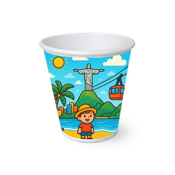 Copo de Papel Aniversário Festa Rio de Janeiro