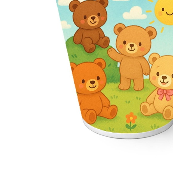 Copo de Papel Aniversário Festa Ursinhos - Imagem 5