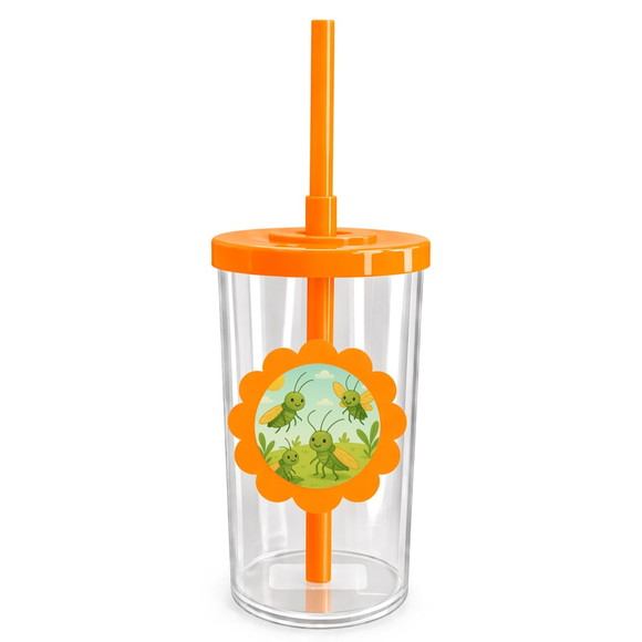 Copo Short Drink Flor Personalizado Cigarras - Imagem 3