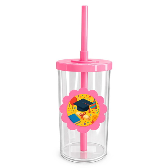 Copo Short Drink Flor Personalizado Formatura