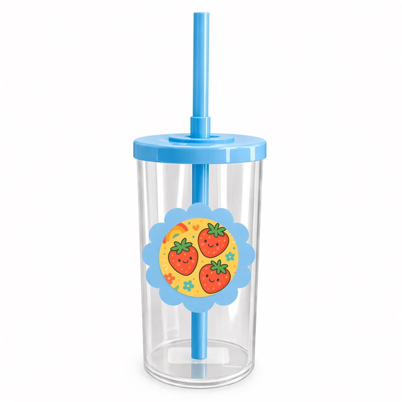 Copo Short Drink Flor Personalizado Moaranguinhos Fofos - Imagem 2