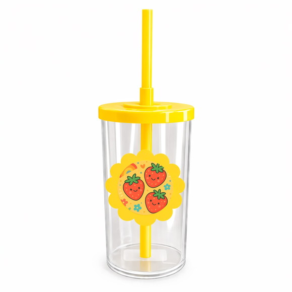 Copo Short Drink Flor Personalizado Moaranguinhos Fofos - Imagem 5