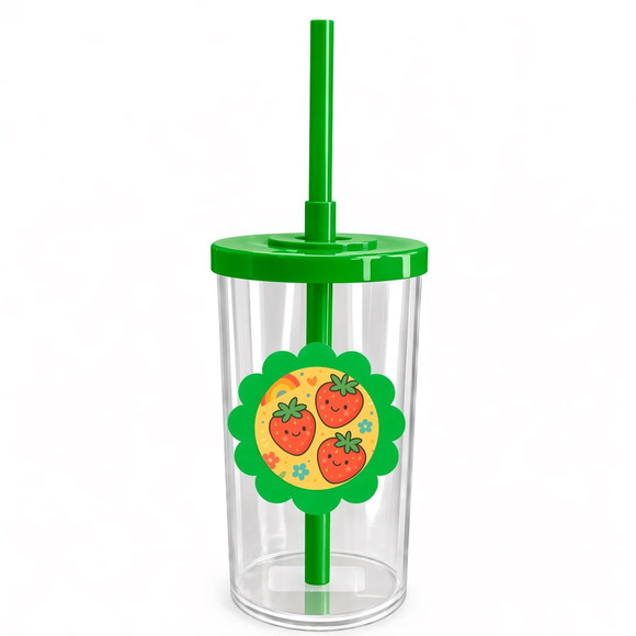 Copo Short Drink Flor Personalizado Moaranguinhos Fofos - Imagem 4