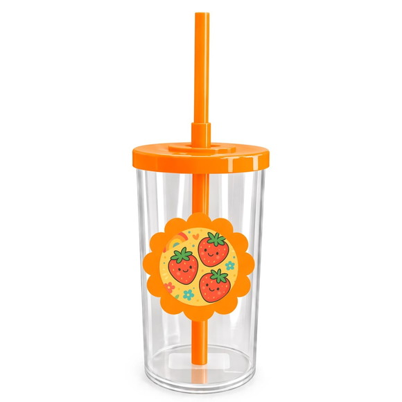 Copo Short Drink Flor Personalizado Moaranguinhos Fofos - Imagem 3