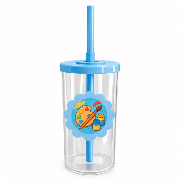 Copo Short Drink Flor Personalizado Pintura e Tintas - Imagem 2