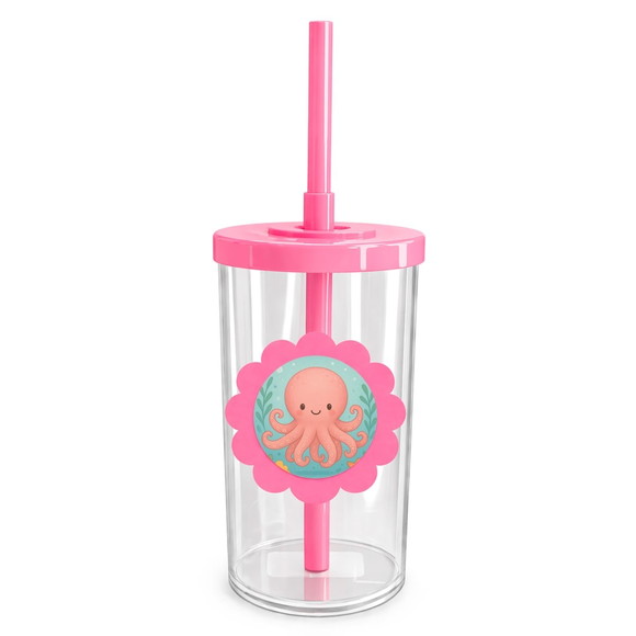 Copo Short Drink Flor Personalizado Polvo