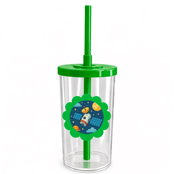 Copo Short Drink Flor Personalizado Satélite - Imagem 4