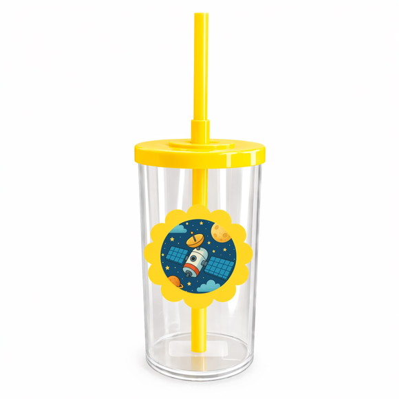 Copo Short Drink Flor Personalizado Satélite - Imagem 5