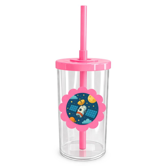 Copo Short Drink Flor Personalizado Satélite