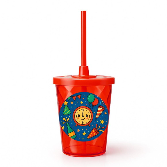 Copo Twister Personalizado 300ml Ano Novo - Imagem 5