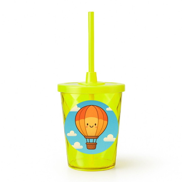 Copo Twister Personalizado 300ml Balão de Ar Quente