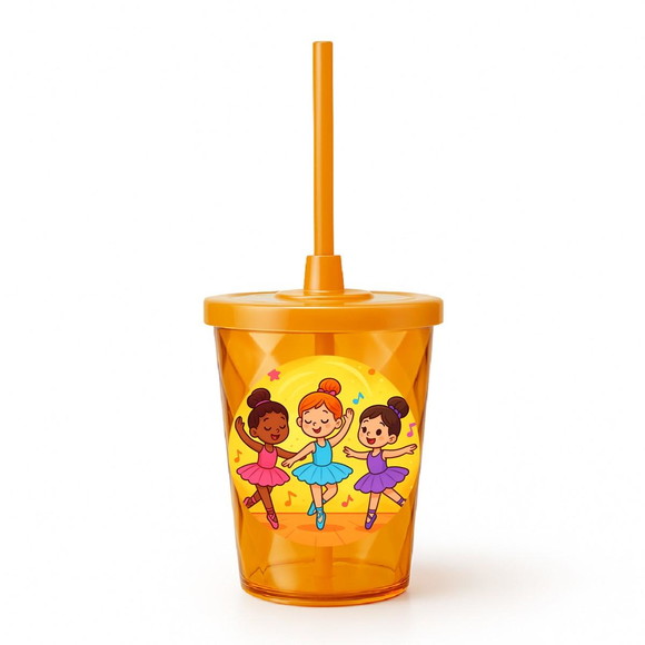 Copo Twister Personalizado 300ml Balé - Imagem 4