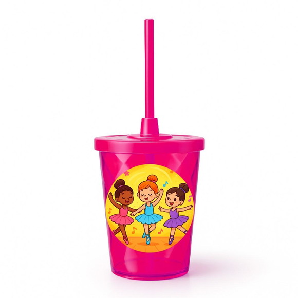Copo Twister Personalizado 300ml Balé - Imagem 2