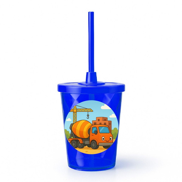 Copo Twister Personalizado 300ml Betoneira - Imagem 3