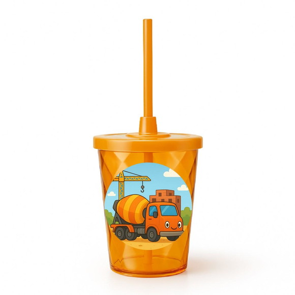 Copo Twister Personalizado 300ml Betoneira - Imagem 4